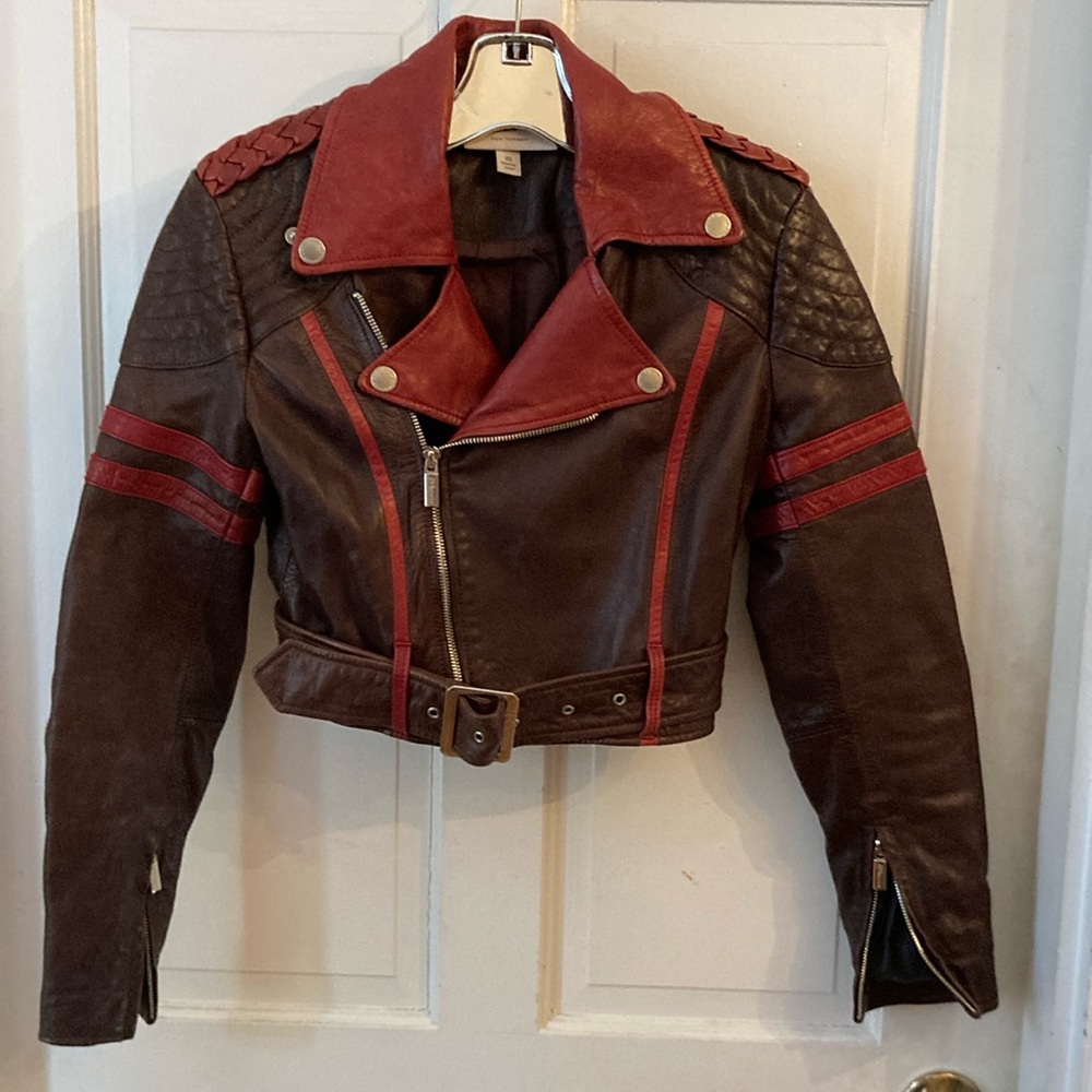 Jean Paul Gaultier for Target leather jacket XS